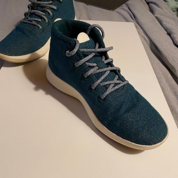 Allbirds Mens Wool Runner Up Mizzle Aurora (Cream Sole) - Picture 6 of 8